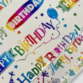 Набір 3 шт - Happy Birthday Multicolored
