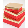 Set of 3 - Gold/Red