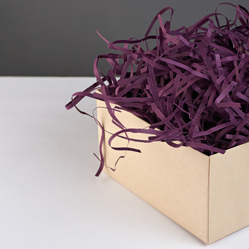 Color Shredded Crinkle Paper - Purple