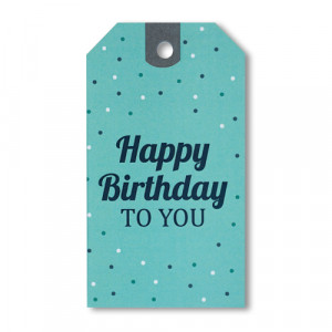 Happy Birthday to you